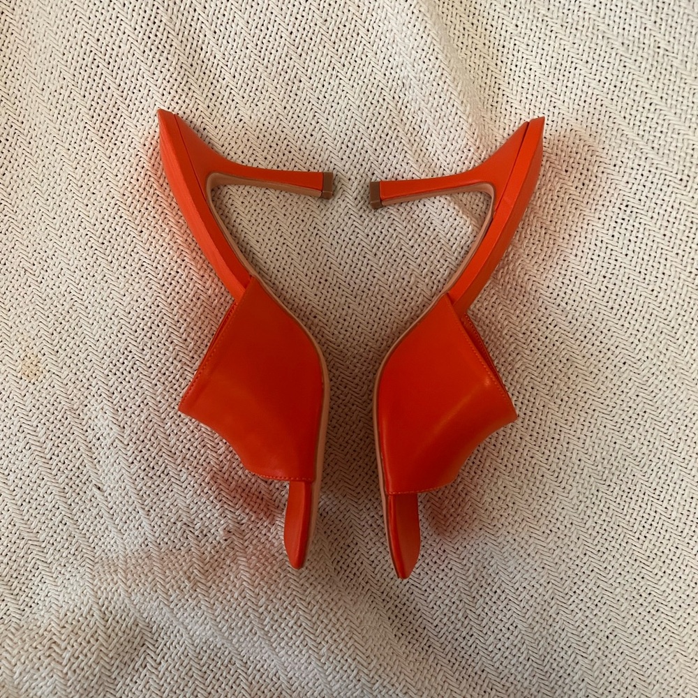 Women's Orange Heels - Picture 3 of 5